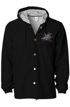 Load image into Gallery viewer, Water-Resistant Hooded Windbreaker