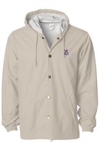 Load image into Gallery viewer, YBE Water-Resistant Hooded Windbreaker
