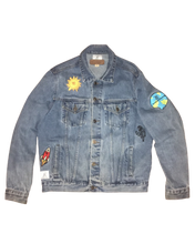 Load image into Gallery viewer, Young Beginners Everlasting All Logo Jean Jacket
